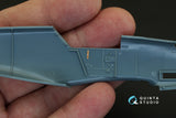 1/48 Quinta Studio Bf 109F-2/F-4 3D-Printed Interior (for Eduard kit) 48083