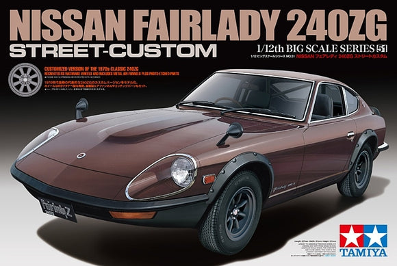 1/12 Tamiya 1970 Nissan 240ZG Street-Custom Car (#12051)