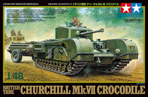 1/48 Tamiya British Churchill Mk.Vii Crocodile 32594
