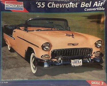 1/25 Monogram 55 Chevrolet Bel Air Convertible (1995) 2462