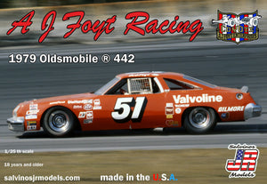 1/24 Salvinos JR A J Foyt Racing 1979 Oldsmobile 442