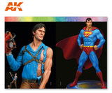 AK Interactive Figure Painting Techniques – How to Work with Colors & Transitions with Acrylics Book #293