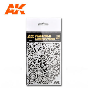 AK Interactive Flexible Airbrush Stencil 1/20, 1/24, 1/35 AK 9079