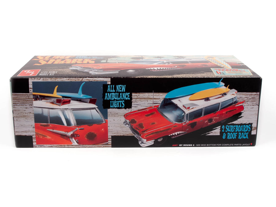 送料無料 通販  1/25 HobbyNut – #1242 AMBULANCE CADILLAC 1959 SHARK SURF AMT その他