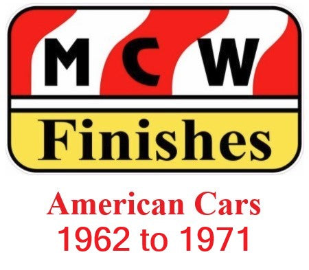 MCW - Model Car World American Cars 1964-71 Enamel Paints