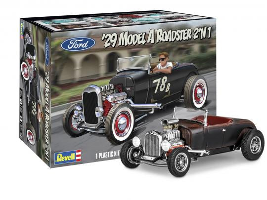 1/25 Revell 1929 Model A Roadster 2'n1 Hot Rod