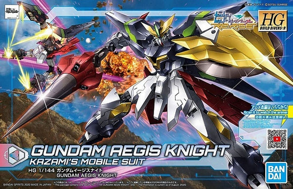 1/144 Bandai 33 Gundam Aegis Knight HGBD, Kazami's Mobile Suit