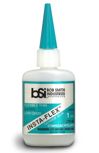 Bob Smith Industries Insta-Flex Flexible Thin CA Glue 1oz