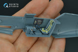 1/48 Quinta Studio Bf 109G-10 3D-Printed Interior (for Eduard  kit) 48161