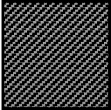 1/24 Scale Motorsport Comp. Carbon Fiber Decal Twill Weave Black on Pewter 1024