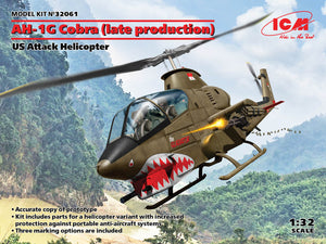 1/32 ICM US Army AH1G Cobra Late Production Attack Helicopter 32065
