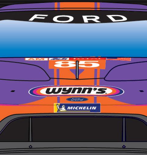 1/24 Scale Motorsports WYNN'S/KEATING LE MANS LIVERY WATERSLIDE DECAL SHEET # 2061