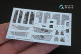 1/48 Quinta Studio F/A-18B 3D-Printed Interior (for Kinetic kit) 48145