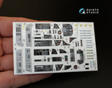 1/48 Quinta Studio F-105G 3D-Printed Interior on decal paper (for Hobby Boss kit) 48073