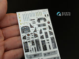 1/48 Quinta Studio F-105G 3D-Printed Interior on decal paper (for Hobby Boss kit) 48073