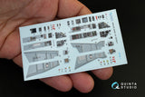 1/32 Mirage 2000B 3D-Printed & coloured Interior on decal paper (for Kitty Hawk  kit) 32011