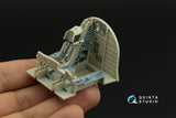 1/48 Quinta Studio Su-34 3D-Printed Full Interior (for Kitty Hawk kit) 48018