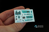 1/48 Quinta Studio MiG-21PFM  (turquoise color panels) 3D-Printed Interior (for Eduard  kit) 48077