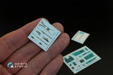 1/48 Quinta Studio MiG-21PFM  (turquoise color panels) 3D-Printed Interior (for Eduard  kit) 48077