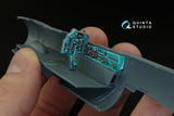 1/48 Quinta Studio MiG-21PFM  (turquoise color panels) 3D-Printed Interior (for Eduard  kit) 48077