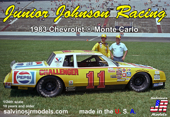 1/24 Salvinos Junior Johnson Racing 1983 Chevrolet Monte Carlo