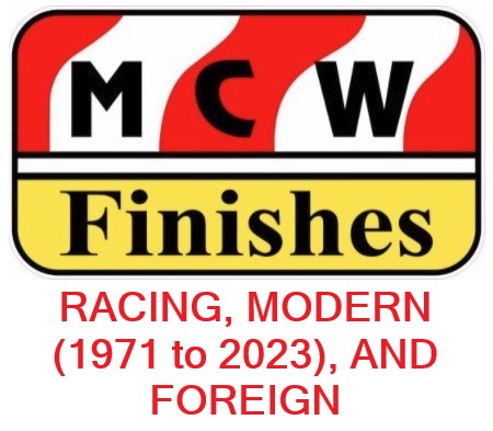 MCW - Racing, Modern, and Foreign Enamel Paints