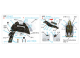 1/24 Quinta Studio Hawker Typhoon (Car Door) 3D-Printed Interior (for Airfix kit) 24002