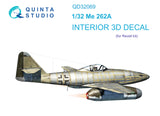 1/32 Quinta Studio Me 262A 3D-Printed Interior (for Revell) 32069