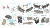 1/32 Quinta Studio Me 262B1a/U-1 3D-Printed Interior (for Trumpeter) 32070