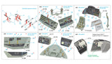 1/32 Quinta Studio Me 262B1a/U-1 3D-Printed Interior (for Revell) 32074