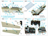 1/32 Quinta Studio OV-10D USAF 3D-Printed Interior (for Kitty Hawk kit) 32079