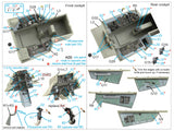 1/32 Quinta Studio F-14A 3D-Printed Interior (for Trumpeter kit) 32098