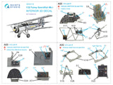 1/32 Quinta Studio Fairey Swordfish Mk.I 3D-Printed Interior (for Trumpeter kit) 32115