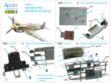 1/32 Quinta Studio Hawk 81-A2 3D-Printed Interior (for GWH kit) 32116