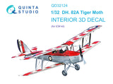1/32 Quinta Studio DH 82A Tiger Moth 3D-Printed Interior (for ICM kit) 32124