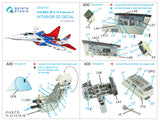 1/32 MiG-29 9-13 3D-Printed Full Interior (for Trumpeter kit) 32142