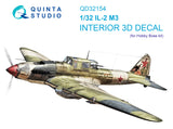 1/32 Quinta Studio IL-2M3 3D-Printed Interior (for Hobby Boss kit) 32154
