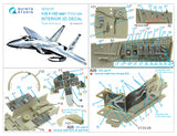 1/32 Quinta Studio F-15C Late/F-15J late 3D-Printed Interior (for Tamiya kit) 32157