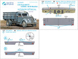1/35 Quinta Studio Ford G917T / v3000s 3D-Printed Interior (for all kit) 35029