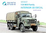 1/35 Quinta Studio M35 Family 3D-Printed Interior (for ICM kit) 35037