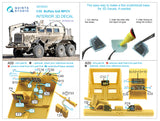 1/35 Quinta Studio Buffalo 6x6 MPCV 3D-Printed Interior (for Bronco kit) 35042