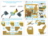 1/35 Quinta Studio HUMVEE Family 3D-Printed Interior (for Bronco kit) 35043