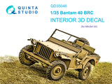 1/35 Quinta Studio Bantam 40 BRC 3D-Printed Interior (for Mini Art kit) 35046