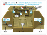 1/35 Quinta Studio SD.KFZ.251 Family 3D-Printed Interior (for Tamiya kits) 35050