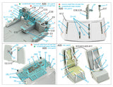 1/35 Quinta Studio Kamov Ka-29 3D-Printed full Interior (for Trumpeter kit) 35077