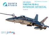 1/48 F/A-18A++ 3D-Printed Interior (for Kinetic kit) 48043