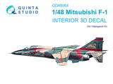 1/48 Mitsubishi F-1 3D-Printed Interior (for Hasegawa kits) 48064