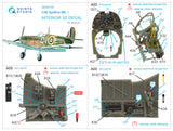 1/48 Quinta Studio Spitfire Mk.I 3D-Printed Interior (for Tamiya kit) 48134