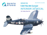1/48 Quinta Studio F4U-5N Corsair 3D-Printed Interior (for Hobby Boss) 48154
