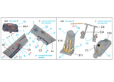 1/48 Quinta Studio He-162 3D-Printed Interior (for Dragon kit) 48162